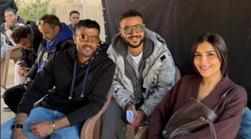 مفاجأة محمد سامي لمي عمر.. زيارة لوكيشن الست موناليزا رمضان 2025